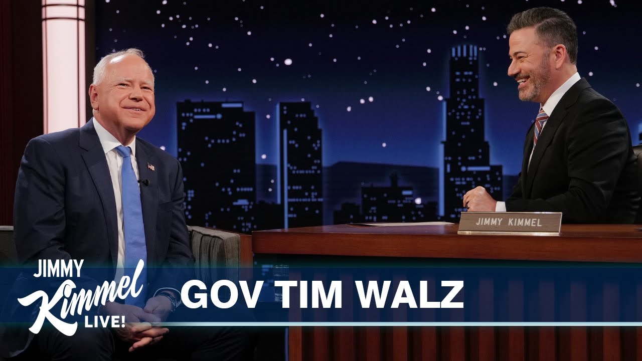 Tim Walz on Getting the Call from Kamala, Trump Being Weird, Doing ...